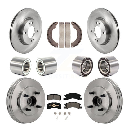 Kit de patins de Rotor de frein à disque, roulement avant et arrière (10 pièces) pour Mitsubishi Mirage G