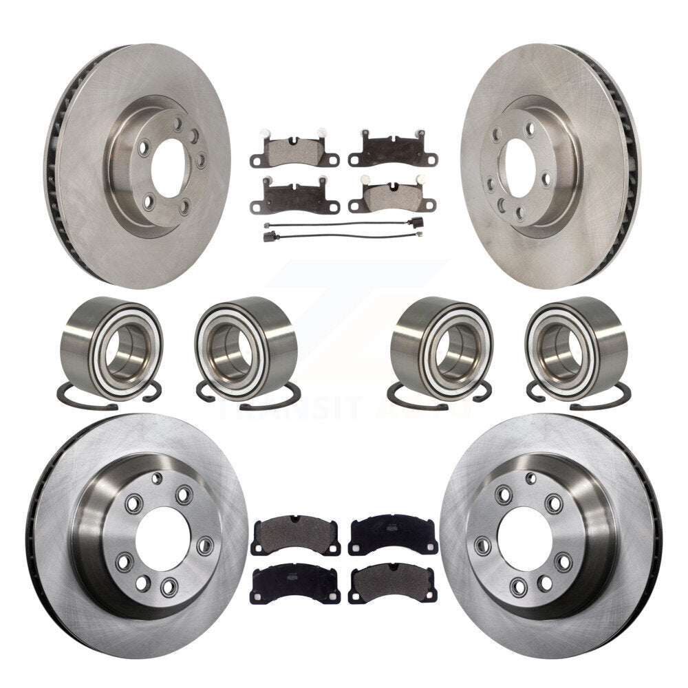 Kit de Rotor et plaquettes de frein à roulement avant et arrière (10 pièces) pour Volkswagen Touareg Porsch