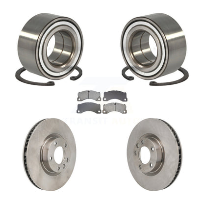 Kit de Rotor et plaquettes de frein, roulement de roue avant, pour Volkswagen Touareg Porsche Cayenn