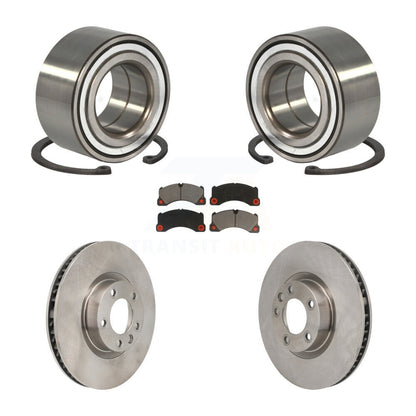 Kit de Rotor et plaquettes de frein, roulement de roue avant, pour Volkswagen Touareg Porsche Cayenn