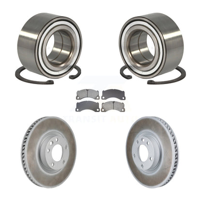 Kit de Rotor et plaquettes de frein revêtus de roulement de roue avant, pour Volkswagen Touareg Porsch