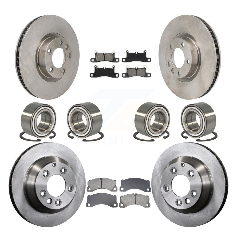 Kit de Rotor et plaquettes de frein à roulement avant et arrière (10 pièces) pour Volkswagen Touareg Porsch