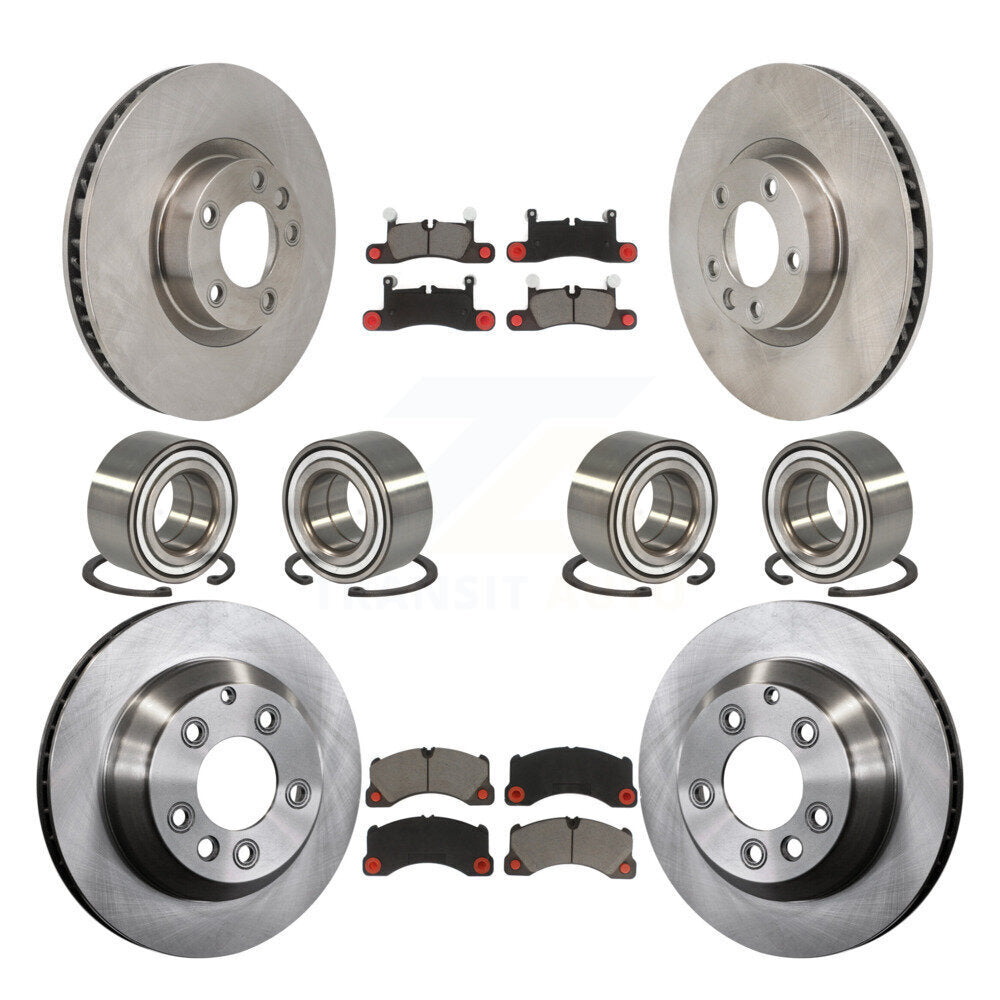 Kit de Rotor et plaquettes de frein à roulement avant et arrière (10 pièces) pour Volkswagen Touareg Porsch