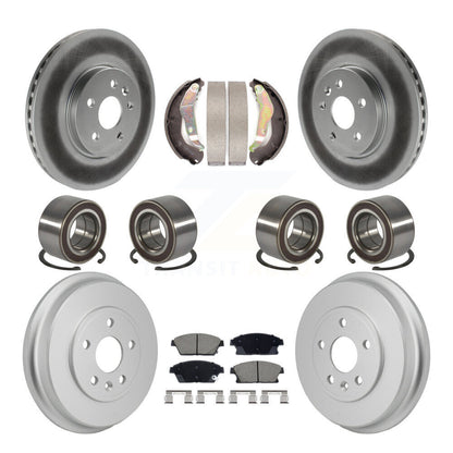 Kit de patins de Rotor de frein revêtus de roulements avant et arrière (10 pièces) pour Chevrolet Trax AW