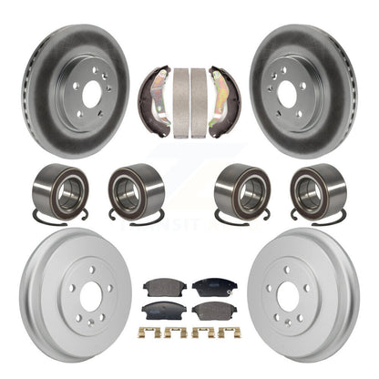 Kit de patins de Rotor de frein revêtus de roulements avant et arrière (10 pièces) pour Chevrolet Trax AW