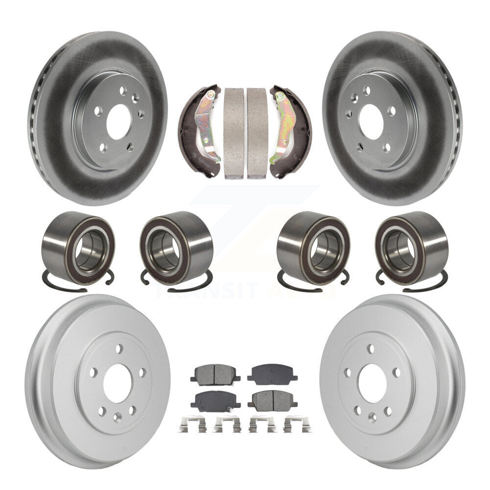 Kit de patins de Rotor de frein revêtus de roulements avant et arrière (10 pièces) pour Chevrolet Trax AW
