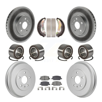 Kit de patins de Rotor de frein revêtus de roulements avant et arrière (10 pièces) pour Chevrolet Trax AW