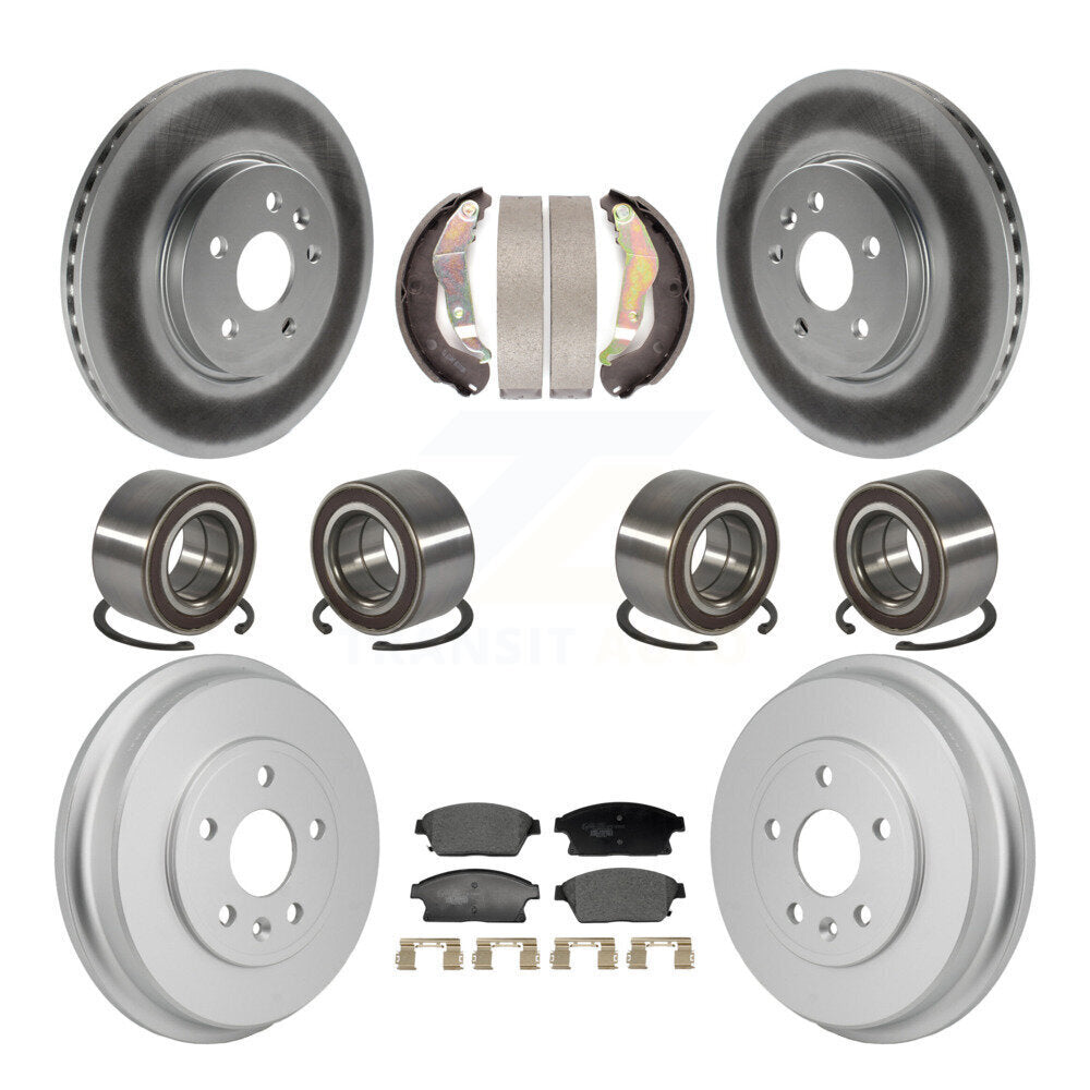 Kit de patins de Rotor de frein revêtus de roulements avant et arrière (10 pièces) pour Chevrolet Trax AW