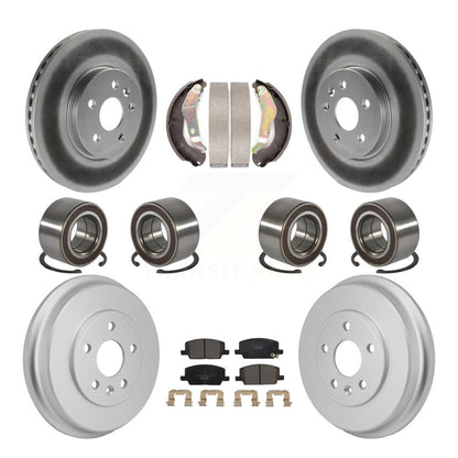 Kit de patins de Rotor de frein revêtus de roulements avant et arrière (10 pièces) pour Chevrolet Trax AW