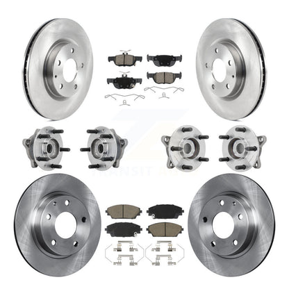 Kit de plaquettes de rotor de frein, roulement de moyeu avant et arrière (10 pièces) pour Mazda CX-30 AW 2020 – 2022