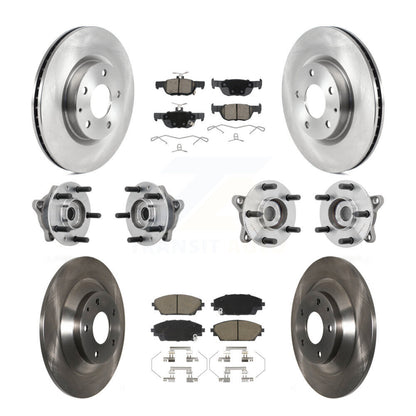 Kit de plaquettes de rotor de frein, roulement de moyeu avant et arrière (10 pièces) pour Mazda CX-30 AW 2020 – 2022