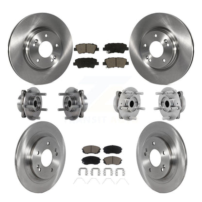 Kit de plaquettes de Rotor de frein à disque, roulement de moyeu avant et arrière (10 pièces) pour Hyundai Kona AW 2022