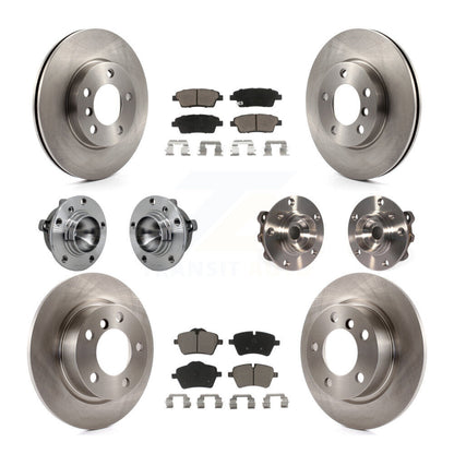 Kit de Rotor et de plaquettes de frein, roulement de moyeu avant et arrière (10 pièces) pour Mini Cooper Countryma