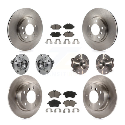 Kit de Rotor et de plaquettes de frein, roulement de moyeu avant et arrière (10 pièces) pour Mini Cooper Countryma
