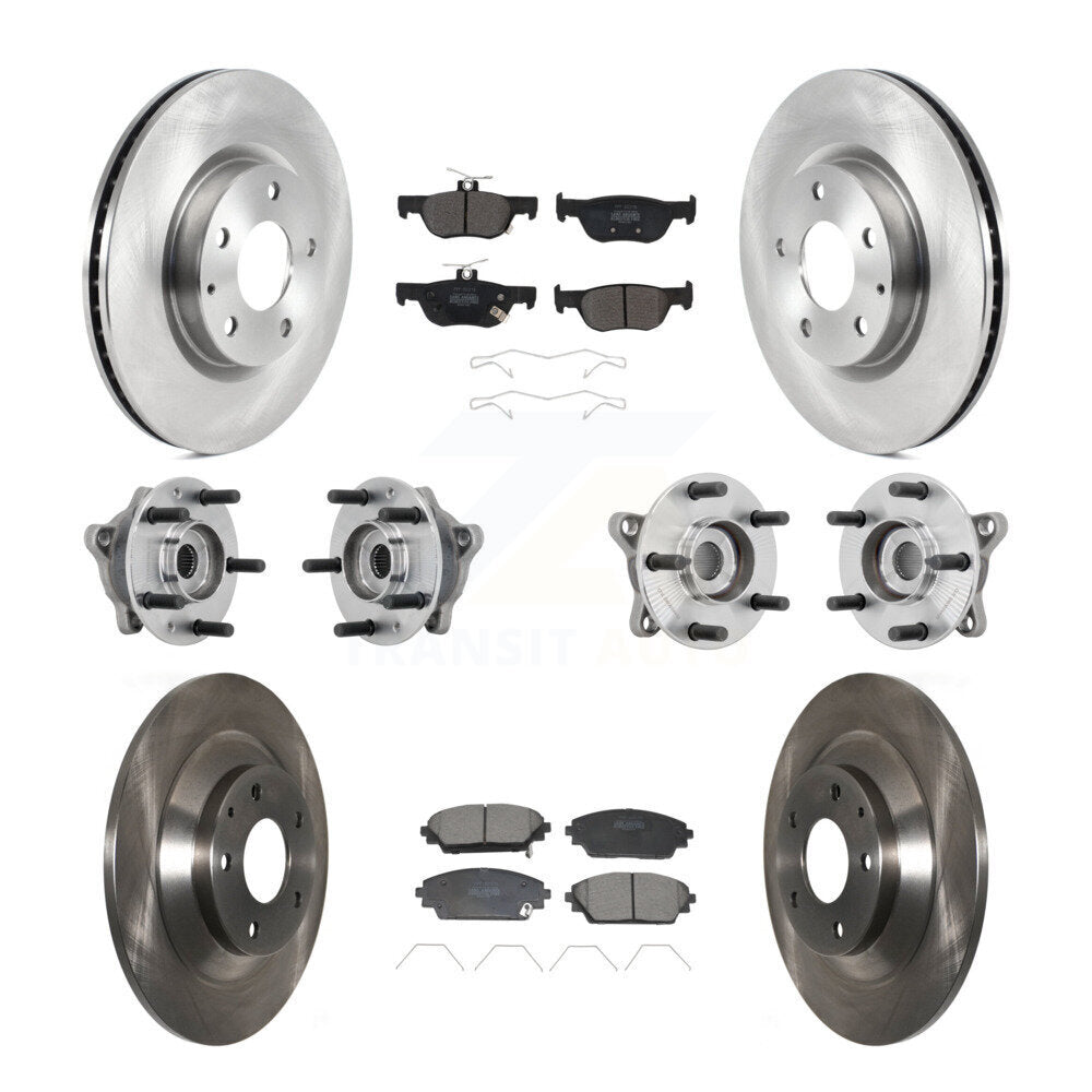 Kit de plaquettes de rotor de frein, roulement de moyeu avant et arrière (10 pièces) pour Mazda CX-30 AW 2020 – 2022