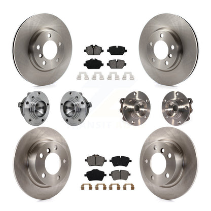 Kit de Rotor et de plaquettes de frein, roulement de moyeu avant et arrière (10 pièces) pour Mini Cooper Countryma
