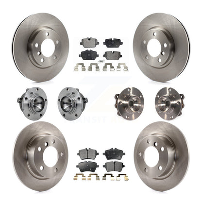Kit de Rotor et de plaquettes de frein, roulement de moyeu avant et arrière (10 pièces) pour Mini Cooper Countryma