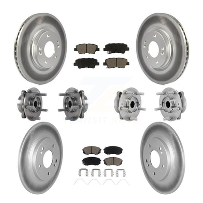 Kit de plaquettes de rotor de frein, roulement de moyeu avant et arrière (10 pièces) pour Hyundai Kona AW 2022