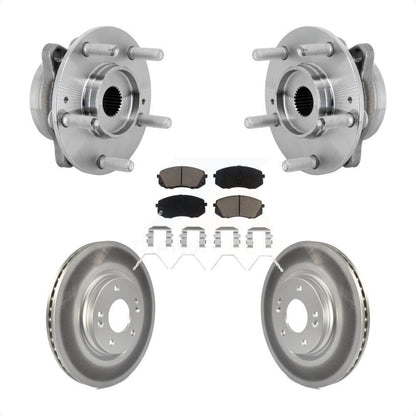Kit de plaquettes de Rotor de frein, ensemble de roulements de moyeu avant, pour Hyundai Kona Kia Selto