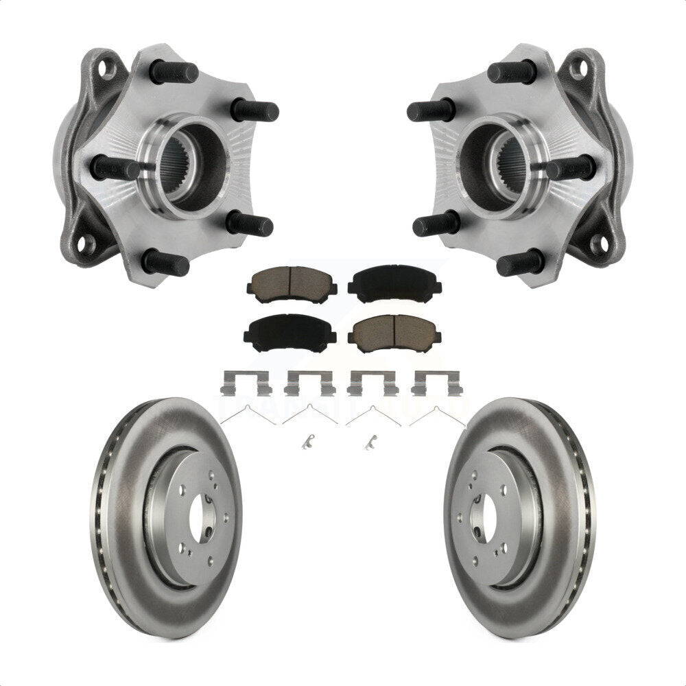Kit de plaquettes de Rotor de frein, ensemble de roulements de moyeu avant, pour Suzuki Kizash 2010 – 2013