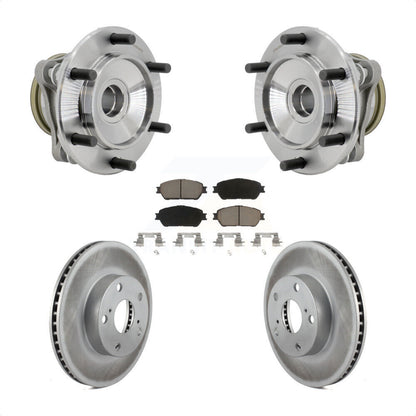 Kit de plaquettes de Rotor de frein, roulement de moyeu avant, pour Toyota Tacoma Pre Runner avec RW
