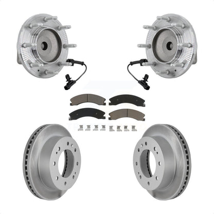 Kit de plaquettes de Rotor de frein, roulement de moyeu avant, pour GMC Chevrolet Sierra 2500 HD 350