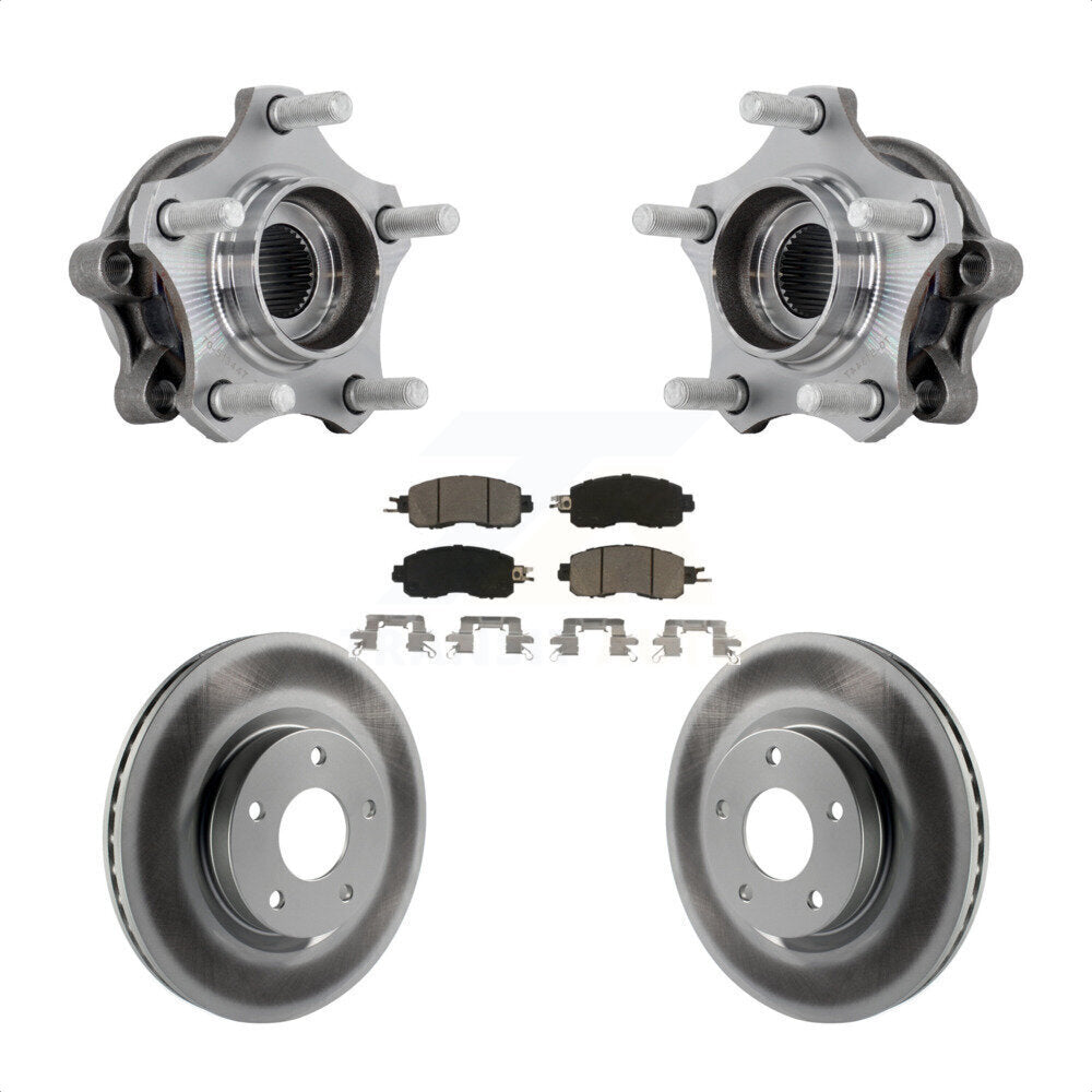 Kit de plaquettes de rotor de frein, ensemble de roulements de moyeu avant, pour Nissan Altim 2019 – 2023