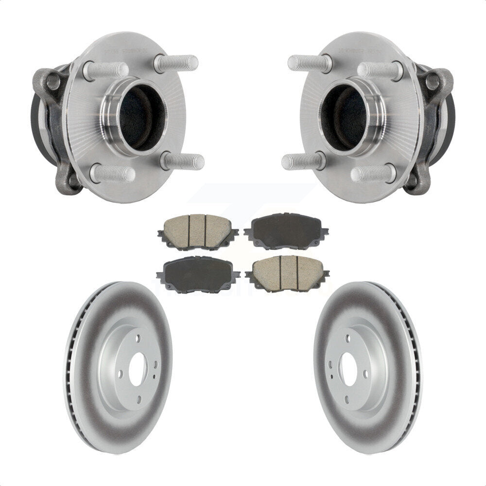 Kit de plaquettes de Rotor de frein à disque enduit d'assemblage de roulement de moyeu avant pour Mazda MX-5 Miat