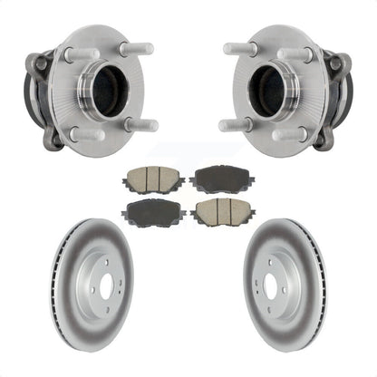 Kit de plaquettes de Rotor de frein à disque enduit d'assemblage de roulement de moyeu avant pour Mazda MX-5 Miat