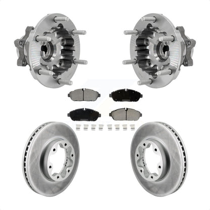 Kit de plaquettes de Rotor de frein, roulement de moyeu avant, pour Ford Transit-250 Transit-350 AW