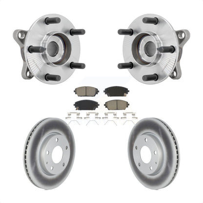 Kit de plaquettes de rotor de frein revêtues d'assemblage de roulement de moyeu avant, pour Mazda 3 FW 2021 – 2022