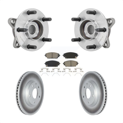 Kit de plaquettes de rotor de frein revêtues d'assemblage de roulement de moyeu avant, pour Mazda 3 AW 2021 – 2022
