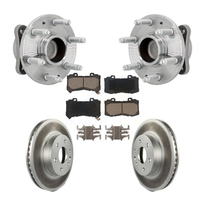 Kit de plaquettes de Rotor de frein, roulement de moyeu avant, pour Chevrolet Colorado GMC Canyon RW