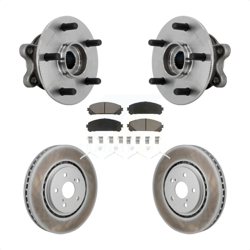 Kit de plaquettes de rotor de frein, ensemble de roulements de moyeu avant, pour Toyota Sienn 2021 – 2023