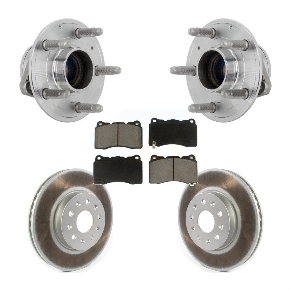 Kit de plaquettes de Rotor de frein, roulement de moyeu avant, pour Chevrolet Camaro Cadillac CTS CT