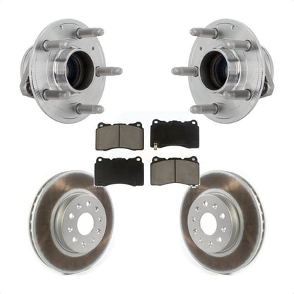 Kit de plaquettes de Rotor de frein, roulement de moyeu avant, pour Chevrolet Camaro Cadillac CTS CT