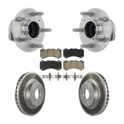 Kit de plaquettes de Rotor de frein, ensemble de roulements de moyeu avant, pour Cadillac ATS V avec RW
