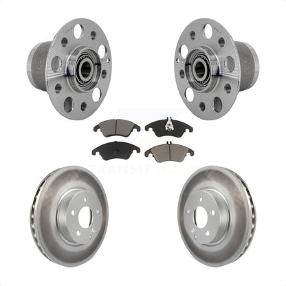 Kit de Rotor et plaquettes de frein revêtus de roulement de moyeu avant, pour Mercedes-Benz E350 C350 C30