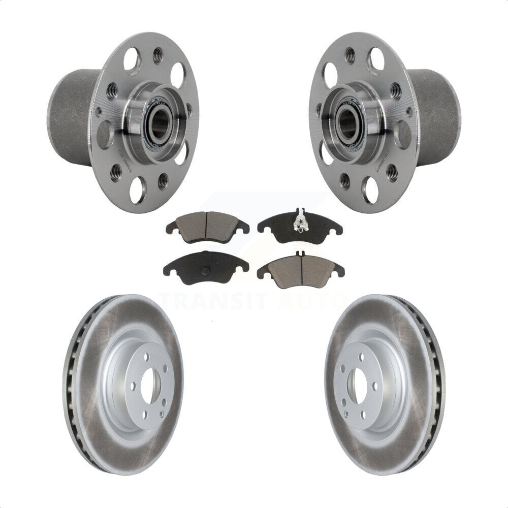 Kit de plaquettes de Rotor de frein, ensemble de roulements de moyeu avant, pour Mercedes-Benz E400 E55