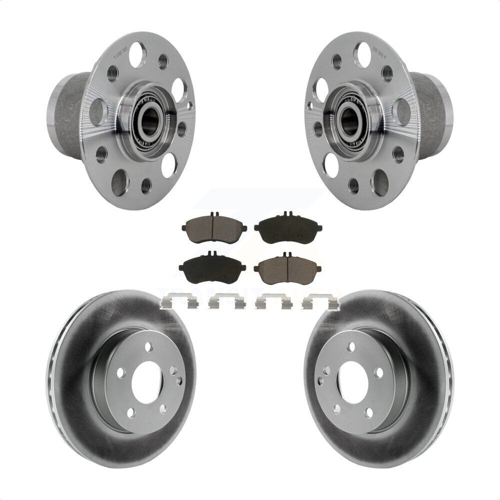 Kit de plaquettes de Rotor de frein, ensemble de roulements de moyeu avant, pour Mercedes-Benz C300 C25