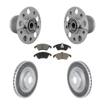 Kit de plaquettes de Rotor de frein, ensemble de roulements de moyeu avant, pour Mercedes-Benz E550 C25
