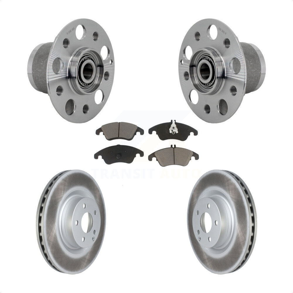 Kit de plaquettes de Rotor de frein, ensemble de roulements de moyeu avant, pour Mercedes-Benz E550 C25