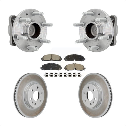 Kit de plaquettes de Rotor de frein, roulement de moyeu avant, pour Chevrolet Colorado GMC Canyon RW