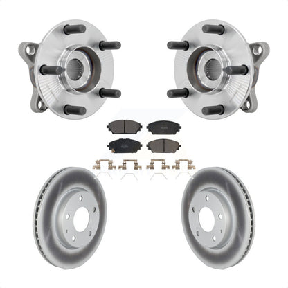 Kit de plaquettes de rotor de frein revêtues d'assemblage de roulement de moyeu avant, pour Mazda 3 FW 2021 – 2022