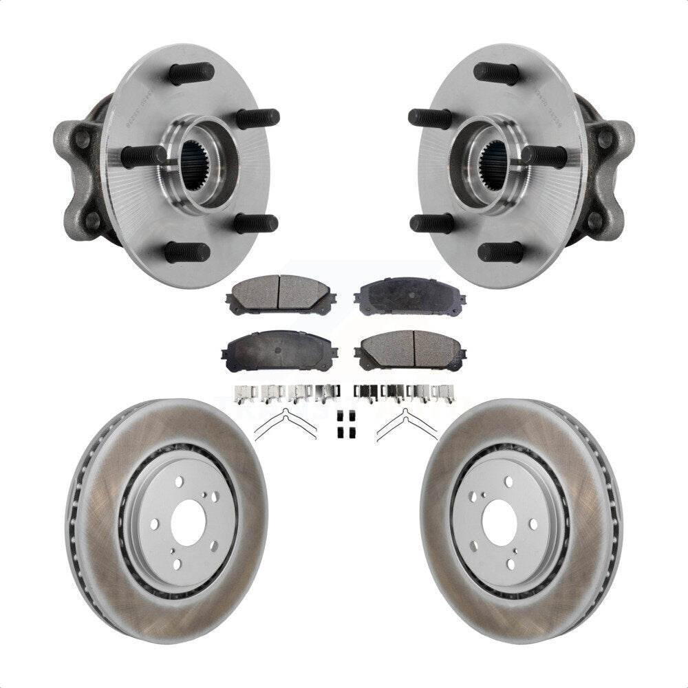 Kit de plaquettes de rotor de frein, ensemble de roulements de moyeu avant, pour Toyota Sienn 2021 – 2023