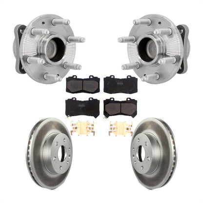 Kit de plaquettes de Rotor de frein, roulement de moyeu avant, pour Chevrolet Colorado GMC Canyon RW