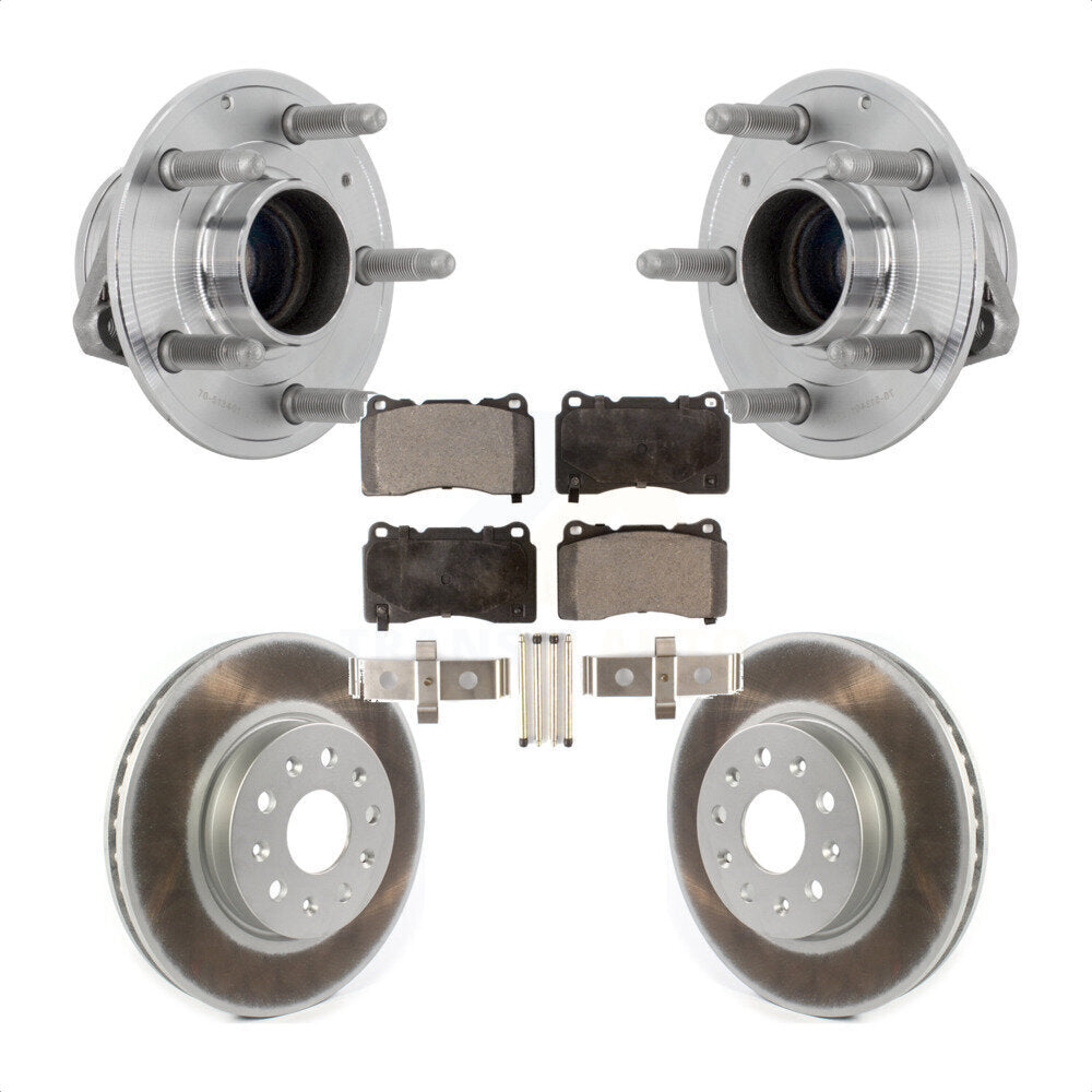 Kit de plaquettes de Rotor de frein, roulement de moyeu avant, pour Chevrolet Camaro Cadillac CTS CT