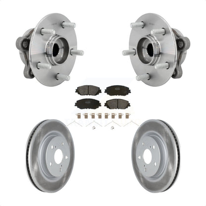 Kit de plaquettes de Rotor de frein enduites de roulement de moyeu avant, pour Toyota C-HR Lexus UX250h UX20