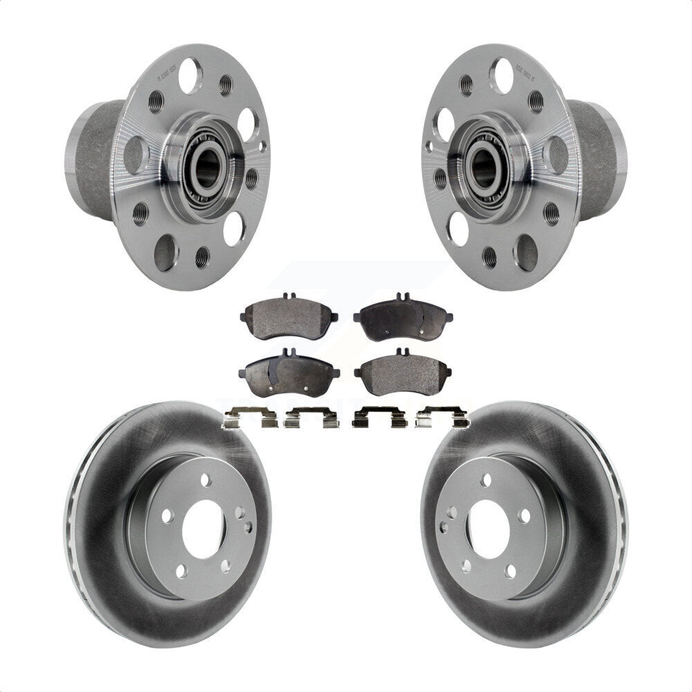 Kit de plaquettes de Rotor de frein, ensemble de roulements de moyeu avant, pour Mercedes-Benz C300 C25