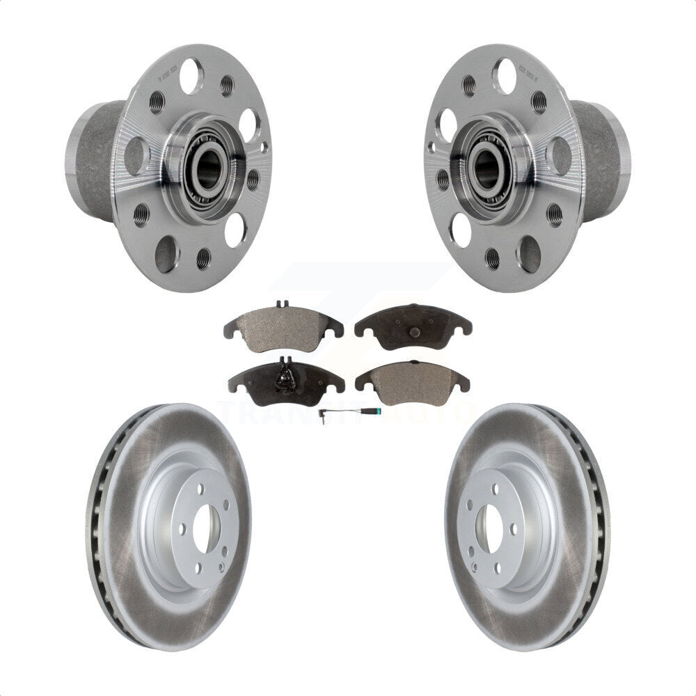 Kit de plaquettes de Rotor de frein, ensemble de roulements de moyeu avant, pour Mercedes-Benz E550 C25
